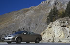 Renault Mgane Coup Cabriolet in the Hautes-Alpes. (98kb)